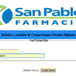 Farmacia San Pablo Facturación